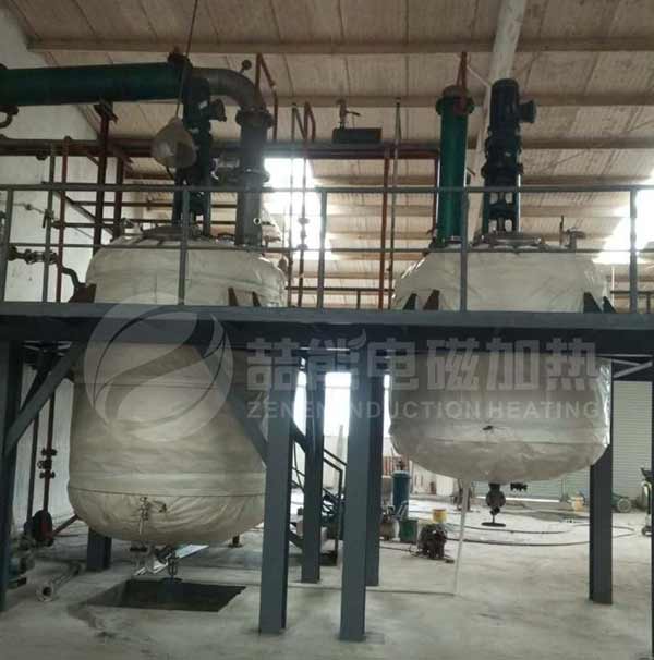 304不銹鋼常壓反應(yīng)釜加熱